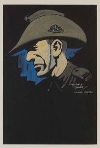 FRANK DUNNE (1898-1937) (Portrait of Anzac Soldier for Smith's Weekly)