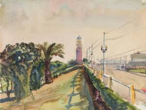 HARALD VIKE (1906-1987) Esplanade, St. Kilda