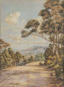 ARTIST UNKNOWN Australian school watercolour