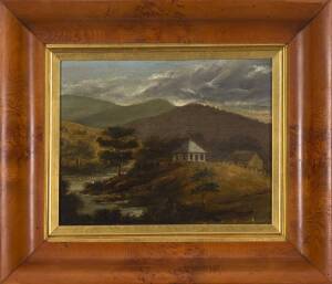 ROBERT NEILL (BRITISH/AUTRALIAN, 1801-1852) Mount Morriston on Macquire River, Van Dieman's Land, 1825