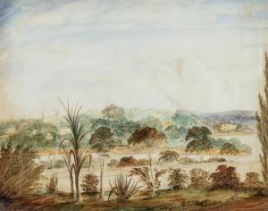 DANIEL RUTTER LONG (1803-1886) View of Parramatta River, 1856