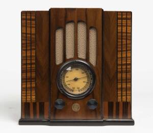 G.E. Timber cased mantel radio