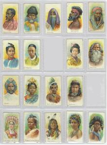 1904 Sniders & Abrahams "Natives of the World", almost complete set [23/25]. Mainly Fair/VG.