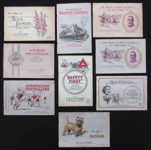 1910-81 Wills cards, noted 1910 "Kings & Queens of England" (silk) [38]; 1927 "Engineering Wonders" [50]; 1939 "Association Footballers" [50]. Poor/VG. (Total c1400).