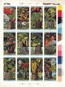 1924-33 Wills uncut proof sheets (41), range of sets including 1924 "Old Silver" [25];&nbsp;1924 "Flowering Trees & Shrubs" [50]; 1927 "British Butterflies" [50] & 1929 "Old London" [25]. Mainly G/VG.&nbsp; - 3
