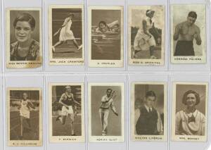 1934 MacRobertsons "&frac12;d Champions" [10/72].One Poor, others Fair/G. Rarity 7.