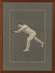 VICTOR TRUMPER, 1905 A.Chevallier Tayler print in fine condition, window mounted, framed & glazed, overall 40x53cm.