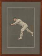VICTOR TRUMPER, 1905 A.Chevallier Tayler print in fine condition, window mounted, framed & glazed, overall 40x53cm.