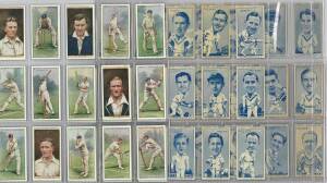 CRICKET GROUP, noted 1929 Wills "Cricketers, 2nd Series" [50]; 1950 Carreras "Famous Cricketers" [50]; 1973 west Indies team sheet; 1980 Centenary Test covers (12); 1990s South Africa signed photos (13); 1999 World Cup playing cards (2 packs) & postcards 