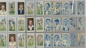 CRICKET GROUP, noted&nbsp;1929 Wills "Cricketers, 2nd Series" [50]; 1950 Carreras "Famous Cricketers" [50]; 1973 west Indies team sheet; 1980 Centenary Test covers (12); 1990s South Africa signed photos (13); 1999 World Cup playing cards (2 packs) & postcards 