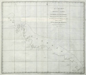 Engraved Map of New Georgia, by Thomas Shortland, published by J.Stockdale [London, 1789]. From the discoveries of Lt. John Shortland. 36x38cm. Good condition (some repairs).