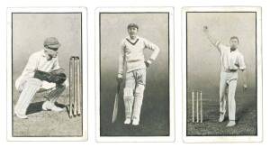 1930 Erindale Handkerchiefs (Australia) "Australian Cricketers", part set [13/18]. Fair/VG. Scarce.