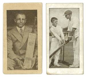 1931 Allens "Bradman's Records", part set [7/32 + 3 spares]. Fair/VG.