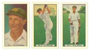 1938 Allens "Cricketers" (Coloured), complete set [36]. Mainly G/VG.