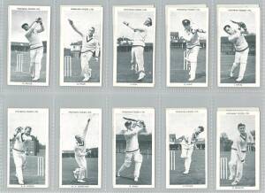 1953 Morning Foods "Test Cricketers, England - Australia, Coronation Year, 1953", complete set [25]. G/VG.