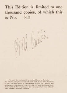 "The Art of F. McCubbin", by James MacDonald [Melbourne 1917], Limited edition 613/1000, signed by the artist. Some foxing mainly to the end papers and margins.