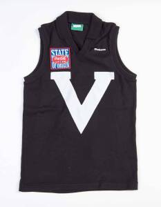 VICTORIA "BIG V" JUMPER, with State of Origin 1998 badge, not worn.