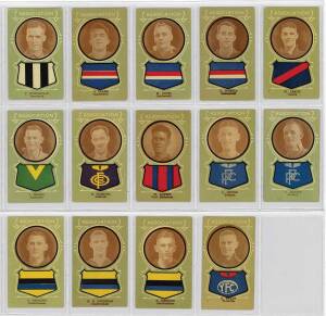 1933 Giant Licorice (Licorice Larks) "Association Footballers", part set [29/44]. Mainly G/VG.