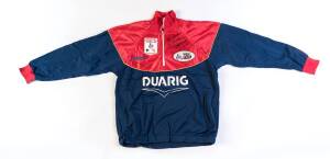 CLOTHING, most signed & endorsed to Jack Ryder, noted Steve Norton's 1975 England tracksuit; Karl fairbanks signed training top; Western Australia RL jersey; French tracksuits (3), one ex Jose Calle, one from 1977 International Championship, 1991 signed c