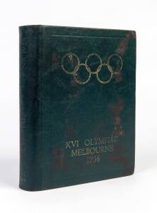 1956 MELBOURNE OLYMPICS: "The Official Report of the Organizing Committee for the Games of the XVIth Olympiad, Melbourne, 1956" [Melbourne, 1958], 760pp. Fair condition (no dust jacket).