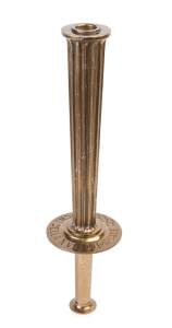 1960 ROME OLYMPIC TORCH, Bronzed aluminum, 40cm, designed by Professor Maiure and his team from the National Museum of Archeology in Naples, the design is based on drawings of torches on ancient Etruscan ceramics.