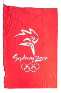 2000 SYDNEY OLYMPICS, street banners (2), each 4.2x1.5 metres.