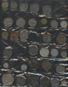 Carton containing coins and a few notes with Australia KGV- QEII copper and silver to Florin in album pages, other world coins in album pages and loose. Proceeds to the Victorian Royal Ear and Eye Hospital. (few 100)&Acirc;&nbsp;
