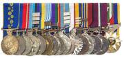 MEDALS: AUSTRALIA, OAM&Acirc;&nbsp;Group of Seventeen, plus Miniature Set, OAM; 1939-45 War Medal; 1939-45 Service; 1945-75 Active Service &Acirc;&nbsp;- 3 clasps Korea, Malaysia, Vietnam; Korea Medal; UN Service - Korea clasp; General Service - Borneo clasp; Vietnam Medal; 19
