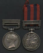 GREAT BRITAIN: INDIA GENERAL SERVICE MEDAL, 'HAZARA 1888' clasp,Â MY #117 engraved '602 Pte A. FRASER 2d BnÂ Secd Highs',Â VF.