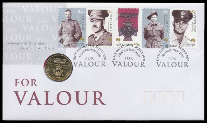 PNC's:Â Selection including 2000 $1 'The Last Anzacs' and $1 'Victoria Cross', 2010 $1 'Powered Flight' x3 (one with 'London 2010' & 'Australia 2013' overprints #007/500), 2012 'Australian Zoos' with 'Australia 2013' overprint #045/150 and 2013 20c & $1 '