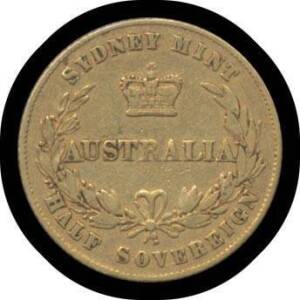 1866Â Type II, Sydney Mint reverse, McDonald #013, aVF.