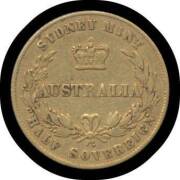 1866Â Type II, Sydney Mint reverse, McDonald #013, aVF.