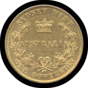 1870 Sydney Mint, Type II, McDonald #117, VF.