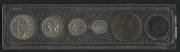PROOFS:&Acirc;&nbsp;1958 Proof Coins, 1d,&Acirc;&nbsp;3d, 6d, 1/- and 2/-&Acirc;&nbsp;&Acirc;&nbsp;set, FDC.