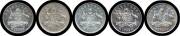 1910-1936 KEVII -KGV Complete date run, all in better grades including, 1915 aUnc, 1916 Unc, 1923 aUnc and 1924 Unc, condition aEF to Unc, inspection recommended.