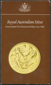 TWO HUNDRED DOLLARS: 1984 $200 Koala reverse, Unc.