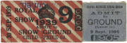 VR EDMONDSONS: Group to Showgrounds/Show Platform (24); plus group (100+) of mainly unusual Edmondson tickets, noted large group with 1978/9 printed dates for various Melbourne & country race meetings, mainly Flemington Spring Racing Carnival; Royal Melbo