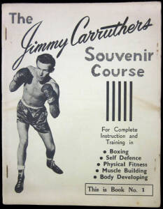 "The Jimmy Carruthers Souvenir Course" Books 1-10 [Sydney, 1955], one set bound, and another set unbound.