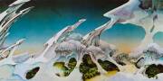 ROGER DEAN (Graphic Designer): Folio of posters, including "Virgin Record Label" (2), "Uriah Heep: The Wizard" (2), "Dragon and Tree", "Spring", "Paladin Charge" (3), "Zcarab" (3) & "Relayer". (Total 13 items). - 4