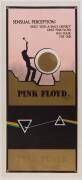 PINK FLOYD: Daybill poster, "Sensual Perception: Since '2001: A Space Odyssey', Only Pink Floyd Has Made the Trip/ PINK FLOYD", linen-backed, size 34x76cm.