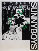 SUNNYBOYS: Poster, "Sunnyboys", linen-backed, size 76x102cm.
