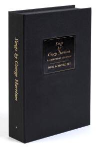 GEORGE HARRISON: "Songs by George Harrison" by George Harrison [Surrey, 1987], limited edition #261/2500, signed by George Harrison & Illustrator Keith West. Fine condition in slipcase with audio CD.