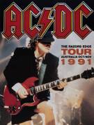 AC/DC: Posters (4), "AC/DC, The Razors Edge Tour, Australia, Oct/Nov 1991"; "AC/DC, Extra Concerts by Demand/ Touring October & November. Book Now!"; "Bon" (signed by photographer Graeme Webber); "AC/DC, New Album 'Stiff Upper Lip' Out Now". - 2