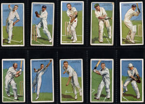 1930-38 Players sets, "Cricketers 1930" [50]; "Cricketers 1934" [50] & "Cricketers 1938" [50]. Fair/VG.