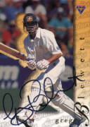 1995 Futera "Signature Series" [3] - Greg Blewett, Greg Chappell & Ian Chappell, each with Redemption card & Certification card. VG.