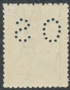 Roos 3rd Wmk OS: 2&frac12;d deep blue with Thick Coastline of WA BW #11Bb(2)d, exceptional centring, a few characteristic rough perfs, unmounted, Cat $350 plus a premium for the variety. Superb! - 2