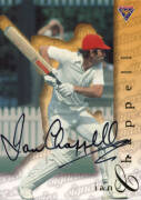 1995 Futera "Signature Series" [3] - Greg Blewett, Greg Chappell & Ian Chappell, each with Redemption card & Certification card. VG. - 3