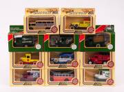 LLEDO: Group of &lsquo;Models of Days Gone&rsquo; Including Golden West Bus; And, HP Sauce Van; And, Schweppes Truck. All mint in original cardboard packaging. (127 items)