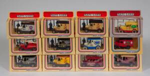 LLEDO: Group of ‘Days Gone’ Model Cars Including Automodel Exchange Van (6); And Poodle Pat’s Parlour (7); And, Telegraph (7). All mint in original carboard packaging. (140 items approx.)