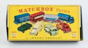 MATCHBOX: 1960s Commercial Vehicles Set (G-1) Including six cars (5, 10, 12, 13, 14, 21, 46, 74) . Near mint to mint in original cardboard packaging with original labels. Near mint to mint original packaging.  - 2